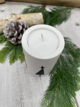 Teelichthalter fröhliche Weihnachtsbäumchen